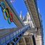Tower Bridge with London 2012 Olympic Rings