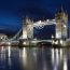 London 2012 - Tower Bridge Olympic Rings at night