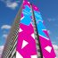 Stratford Towers Olympic Decorations